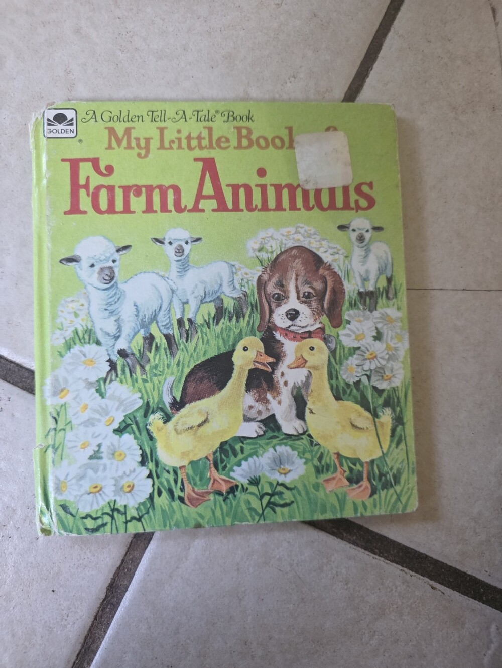 My Little Book of Farm Animals by Daphne Hogstrom, 1972, Western, Illustrated